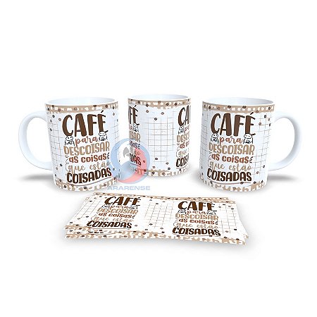 Caneca Cerâmica Personalizada Café - Código 785072