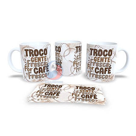 Caneca Cerâmica Personalizada Café - Código 785073