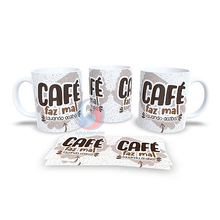 Caneca Cerâmica Personalizada Café - Código 785067