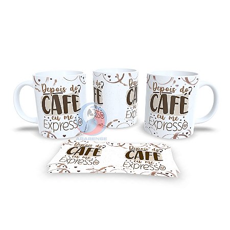 Caneca Cerâmica Personalizada Café - Código 785076