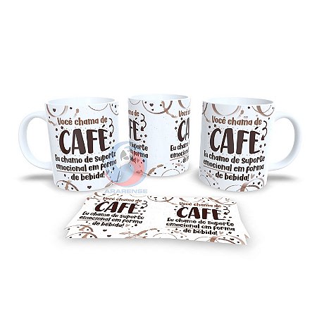 Caneca Cerâmica Personalizada Café - Código 785077