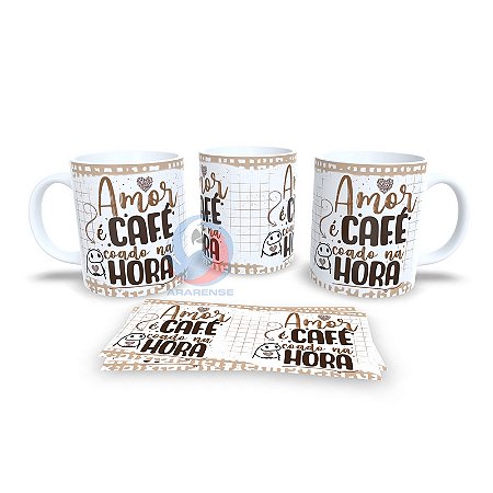 Caneca Cerâmica Personalizada Café - Código 785071