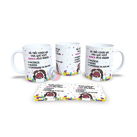 Caneca Cerâmica Personalizada Mãe / Dia das Mães - Código 785133
