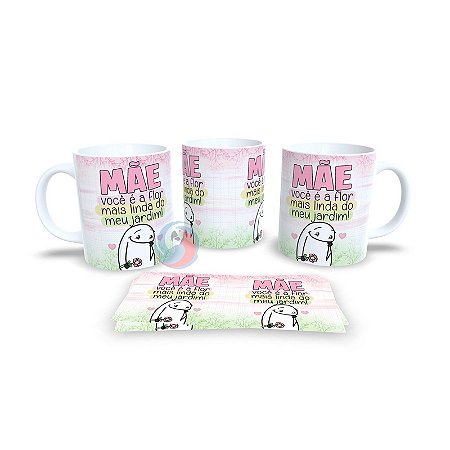 Caneca Cerâmica Personalizada Mãe / Dia das Mães - Código 785132