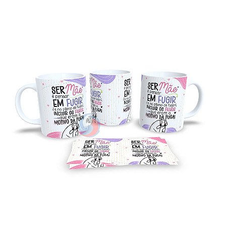Caneca Cerâmica Personalizada Mãe / Dia das Mães - Código 785135