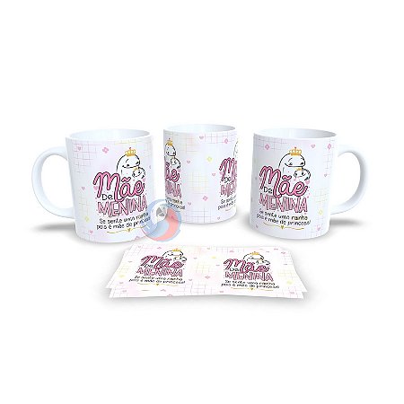 Caneca Cerâmica Personalizada Mãe / Dia das Mães - Código 785113