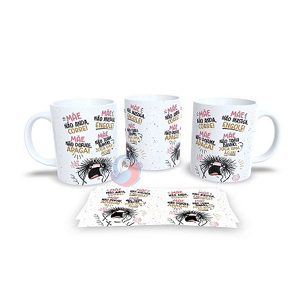 Caneca Cerâmica Personalizada Mãe / Dia das Mães