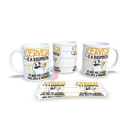 Caneca Cerâmica Personalizada Cerveja / Bebida / Pai - Código 785134