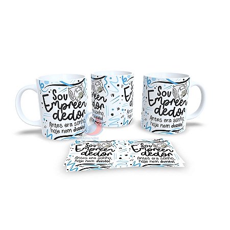 Caneca Cerâmica Personalizada Profissão Empreendedor  - Código 785157
