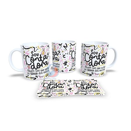 Caneca Cerâmica Personalizada Profissão Contadora - Código 785145