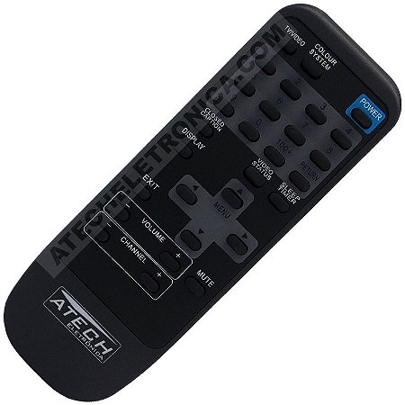 Controle Remoto TV Gradiente HT-M277S / HT-M299S / GT-2825 / RMC530
