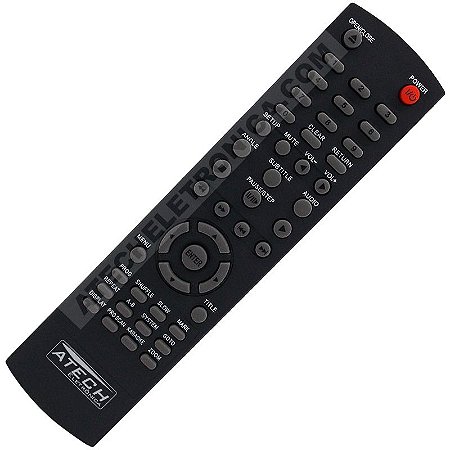 Controle Remoto DVD Semp Toshiba SD5061S / SD5091VK