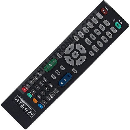 Controle Remoto Universal TV LCD / LED / Smart TV com Netflix e Youtube