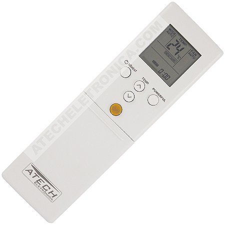 Controle Remoto Ar Condicionado Fujitsu AR-REB4E / R03/LR03X2 / ASBG07LMCA / ASBG09LMCA / ASBG12LMCA
