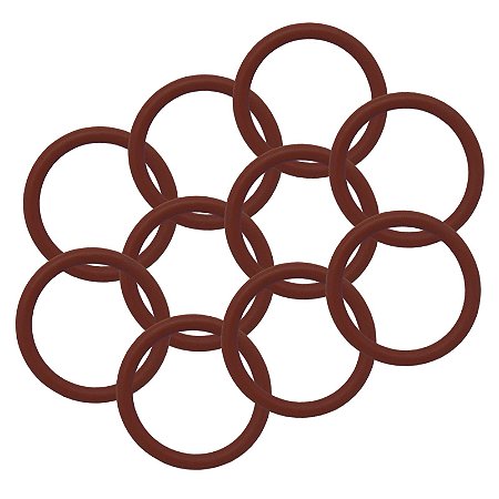 Anel Vedação Doceira de Churros e Recheador de Pão de Queijo - Pacote 10 Unidades