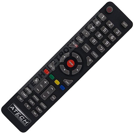 Controle Remoto TV Philco PH42M61DSG / PH42M61DSGW / PH48S61G (Smart TV)