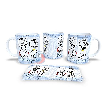 Caneca Cerâmica Personalizada Pai / Dia dos Pais