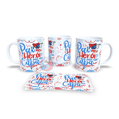 Caneca Cerâmica Personalizada Pai / Dia dos Pais