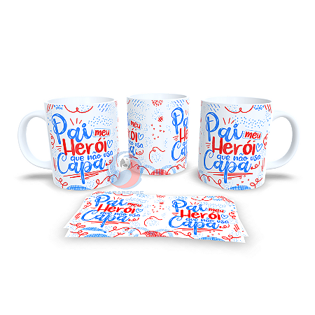 Caneca Cerâmica Personalizada Pai / Dia dos Pais