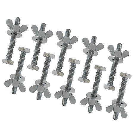 Parafuso Fixação Doceira de Churros / Recheador de Pão de Queijo - Pacote 10 Unidades