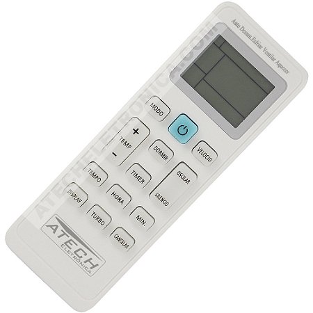 Controle Remoto Ar Condicionado Philco PAC9FB / PAC12FB / PAC18FB