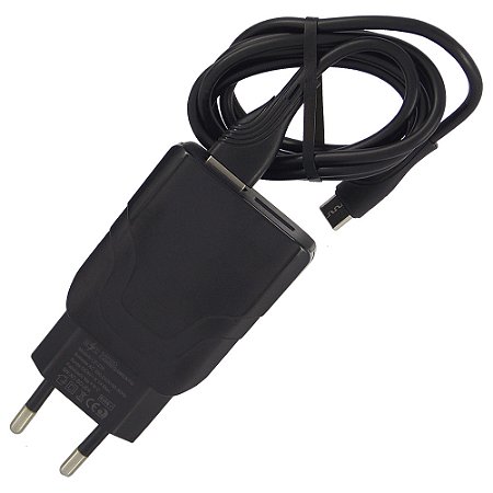 Carregador Rápido 2 Saída USB 5V 5.1A Bivolt + Cabo Tipo C