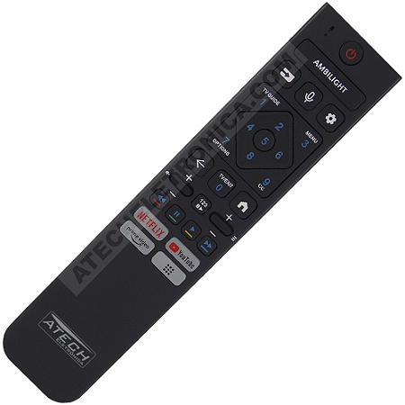 Controle Remoto TV Philips 50PUG7019 / 55PUG7019 / 58PUG7019 (Smart TV)