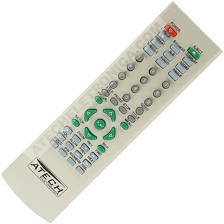 Controle Remoto DVD Proview RC-206 / DVP-203 / DVP-800 / DVP-801 / DVP-815
