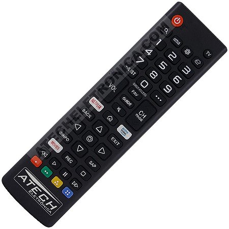 Controle Remoto TV LG AKB75675304 (Smart TV)