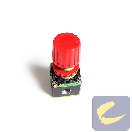 Valvula Reg. Pressao C/ Alivio 1/4" Bsp 0-12 Bar - 6Bpv/12Bpv - Chiaperini