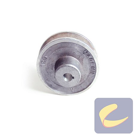 Polia Alumínio 125 mm. 1A F19.04 - Compressores Baixa Pressão - Chiaperini