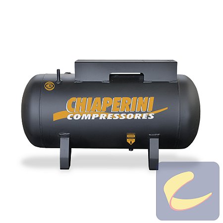 Reservatório Horizontal 70L 6Mpi - Compressores Média Pressão - Chiaperini