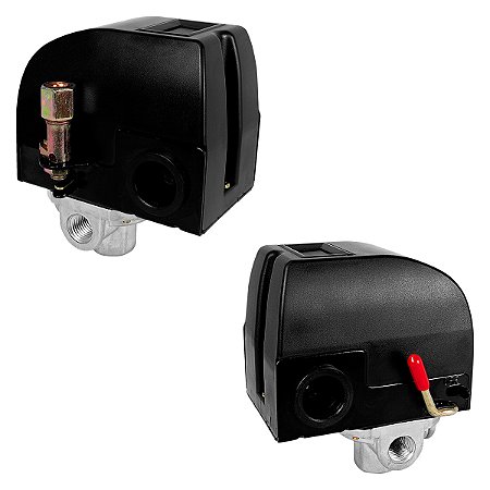 PRESSOSTATO VERTICAL 100/140 4 VIAS VOLTIMETRO (REX.T 50L)
