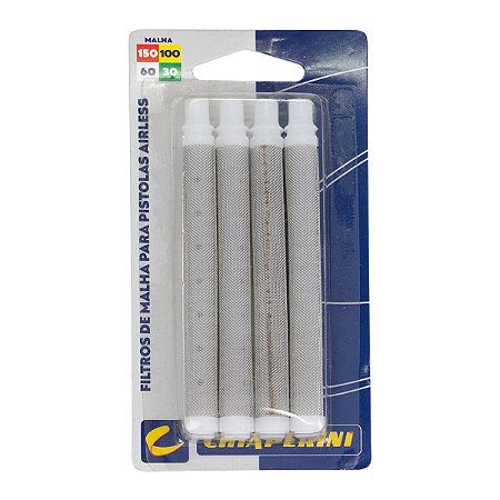FILTRO PULVERIZACAO AIRLESS MALHA 60 4PCS