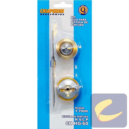 Kit Bico - Pistola Hvlp Chhg-60 1.7Mm - Chiaperini