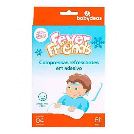 Compressas Refrescantes Fever Friends - Babydeas
