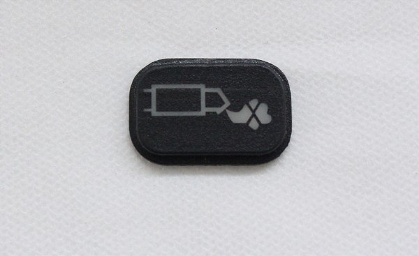 Tampa Placa Simbolo Painel Scania 113/124 - Limitador de Fumaça Branca