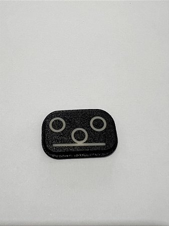 Tampa Placa Simbolo Painel Scania 113/124 - 1º e 3º Eixo
