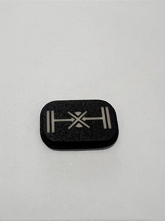 Tampa Placa Simbolo Painel Scania 113/124 - Trava Diferencial