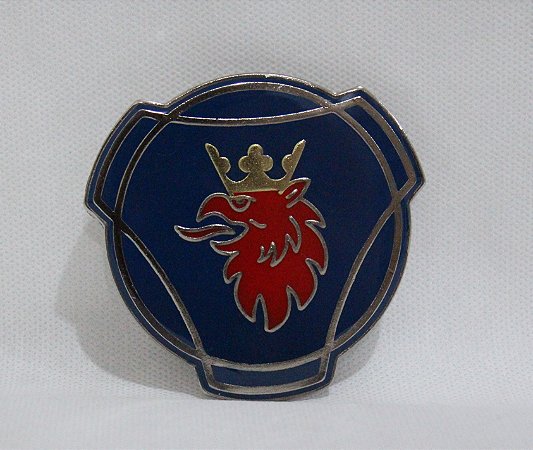 Emblema Dragão/Águia - Scania S-4 - Ferro c/ Parafusos