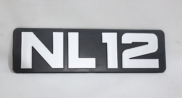 Emblema Frontal - Volvo ''NL12'' - C/ Presilhas