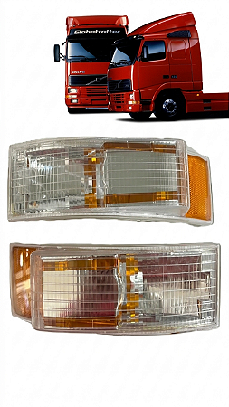 PAR LANTERNA SETA PISCA VOLVO FH/FM 1998 A 2003 D/E