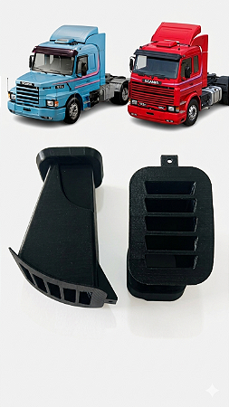 DIFUSOR AR TAMPA INFERIOR PAINEL ENVOLVENTE SCANIA 113