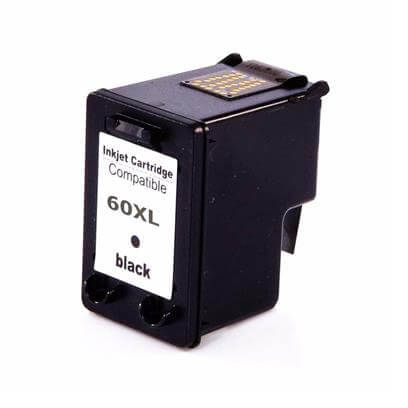 Cartucho de Tinta HP 60XL 60 XL CC641WB| Compatível  Preto 12ML