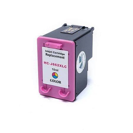 Cartucho de Tinta Hp 662XL 662 XL CZ104AB| Compatível COLORIDO 15ML