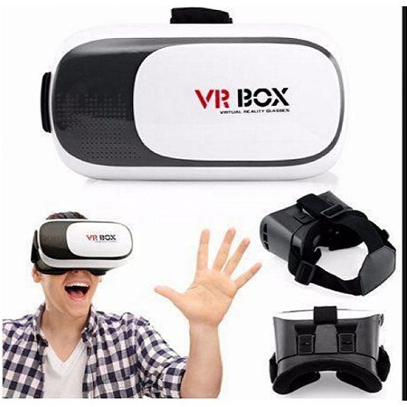 Óculos VR Box 2.0 Realidade Virtual 3D