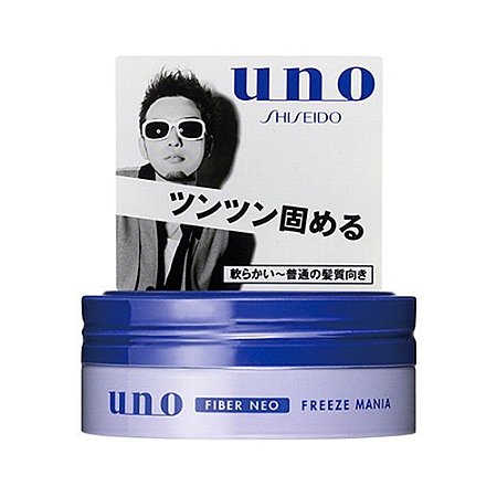 Pomada p/ Cabelo Shiseido Uno Freeze Mania 80g