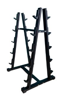 Suporte para 10 barras montadas