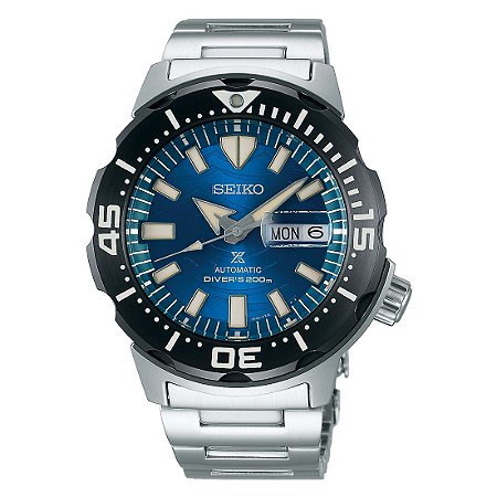 Relógio Seiko Prospex Monster Great White Shark SRPE09K1