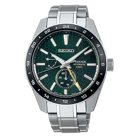 Relógio Seiko Presage Sharp Edged GMT Tokiwa SPB219 / SARF003